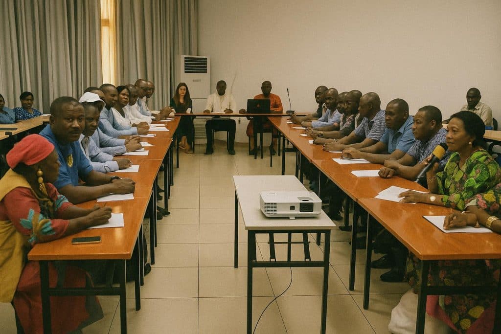 Quand la société civile s’organise : réseautage et renforcement en vedette à Brazzaville