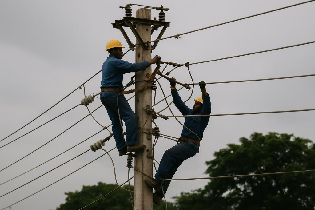 Brazzaville : alerte sur les poteaux électriques