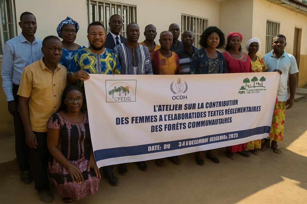 Forêts communautaires: la voix des femmes compte !