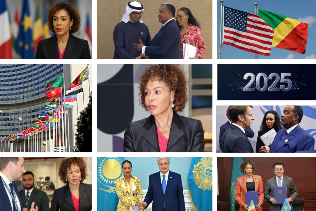 Françoise Joly, architecte de l’année diplomatique congolaise 2025 Françoise Joly - Bilan Diplomatique Congo Brazzaville 2025